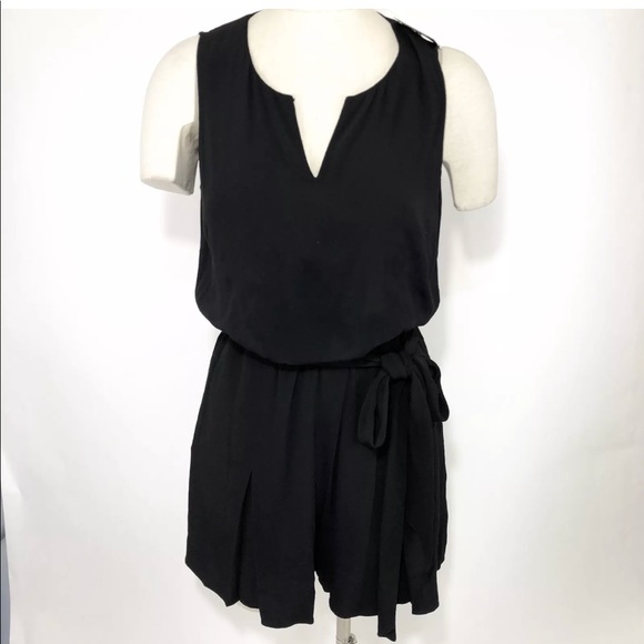 kate spade Other - Kate Spade Belted Romper Crepe Pockets Sleeveless